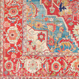 surya iris irs 2309 burnt orange rug