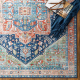 Surya Iris Navy Rug | Polyester Rugs | Rugs Done Right 