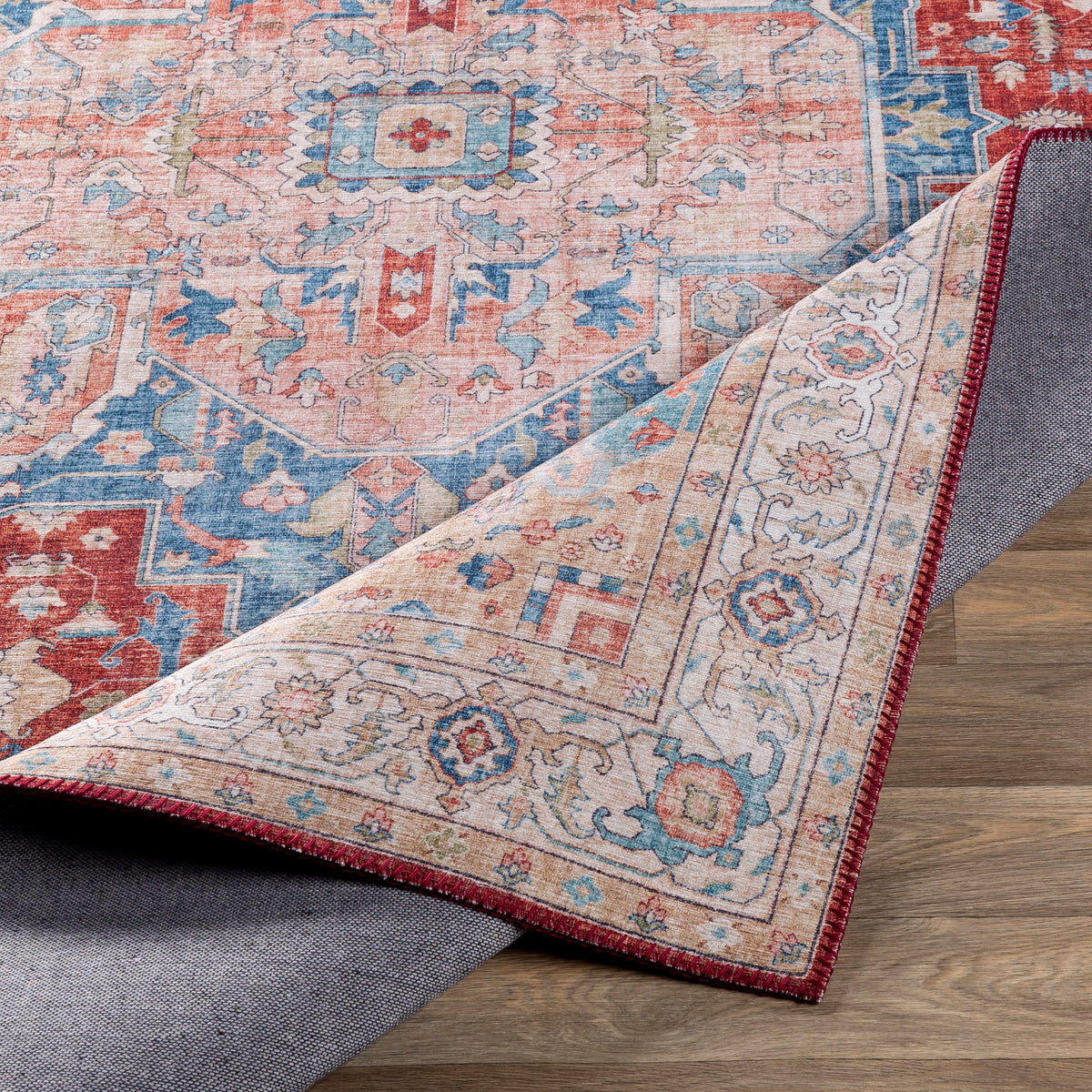 surya iris irs 2313 burnt orange rug
