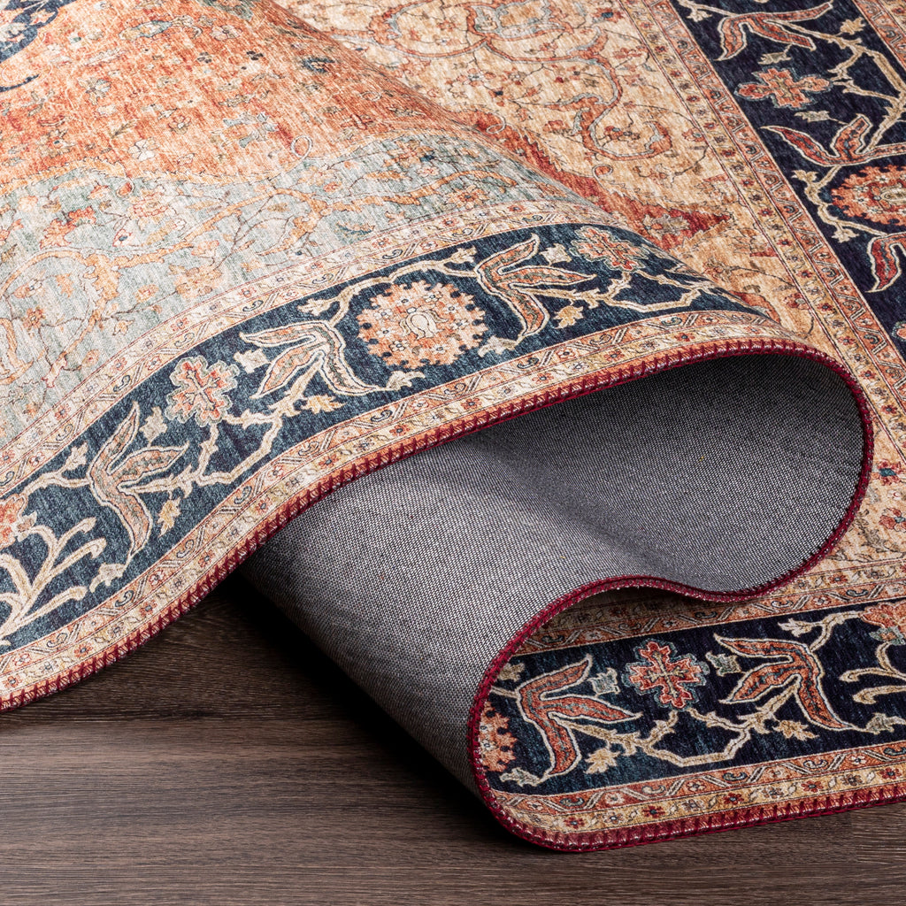 Surya Iris Navy Rug | Navy Rugs | Rugs Done Right 