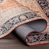Surya Iris Navy Rug | Beige Rugs | Rugs Done Right 