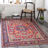 surya iris irs 2317 navy rug