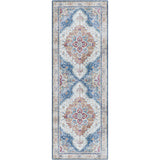 surya iris irs 2319 bright blue rug