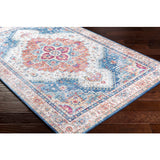 surya iris irs 2319 bright blue rug