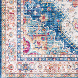surya iris irs 2319 bright blue rug