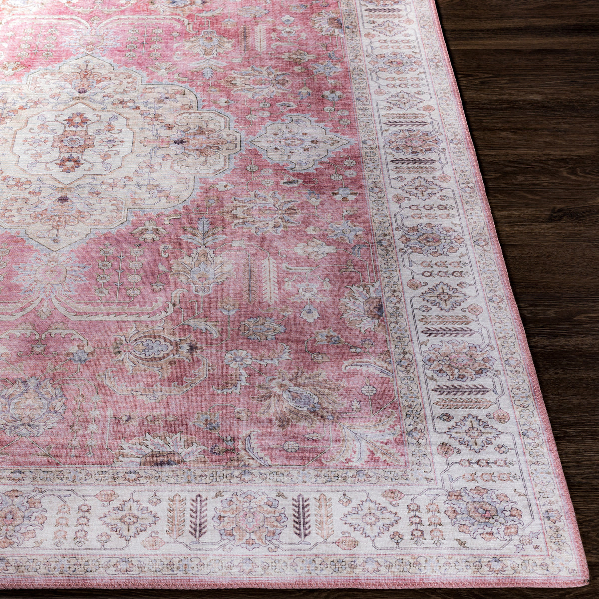 surya iris irs 2321 pink rug