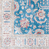 surya iris irs 2322 bright blue rug