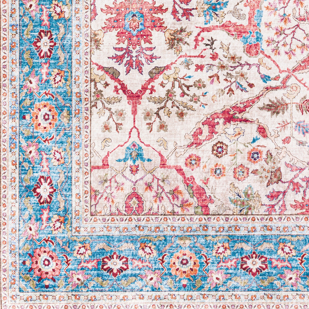 surya iris irs 2325 light blue rug