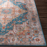 surya iris irs 2326 bright blue rug