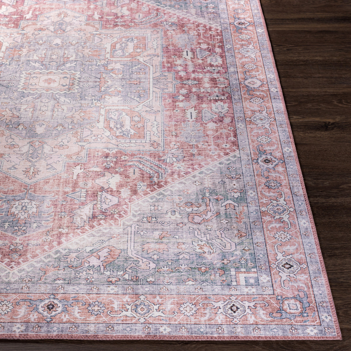 surya iris irs 2328 red rug