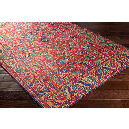 surya iris irs 2332 red rug