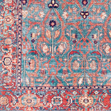 surya iris irs 2334 red rug