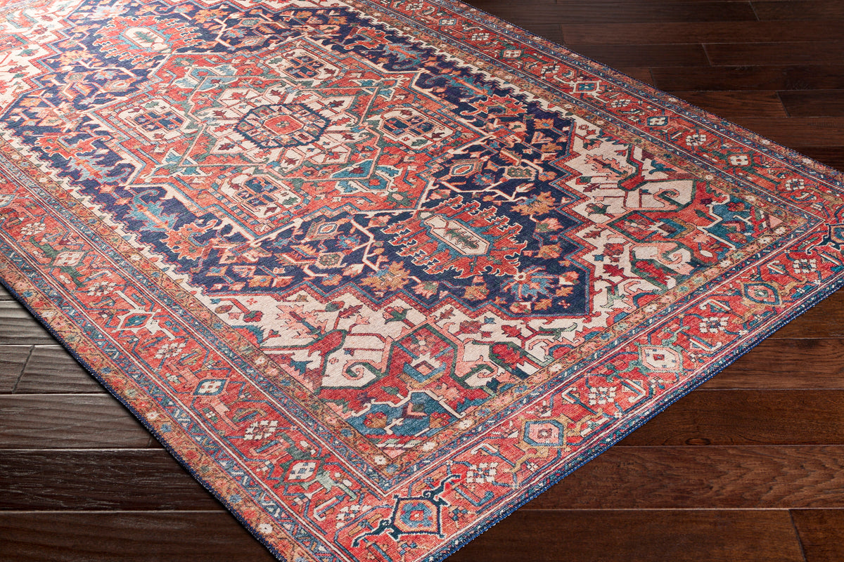 Surya Iris Red Rug | Indoor Rugs | Rugs Done Right 