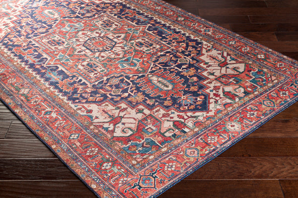 Surya Iris Red Rug | Indoor Rugs | Rugs Done Right 