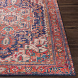 Surya Iris Red Rug | Orange Rugs | Rugs Done Right 