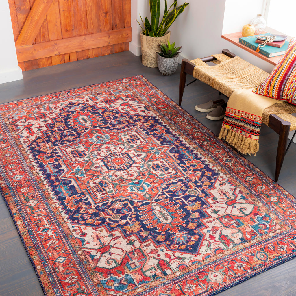 Surya Iris Red Rug | Red Rugs | Rugs Done Right 