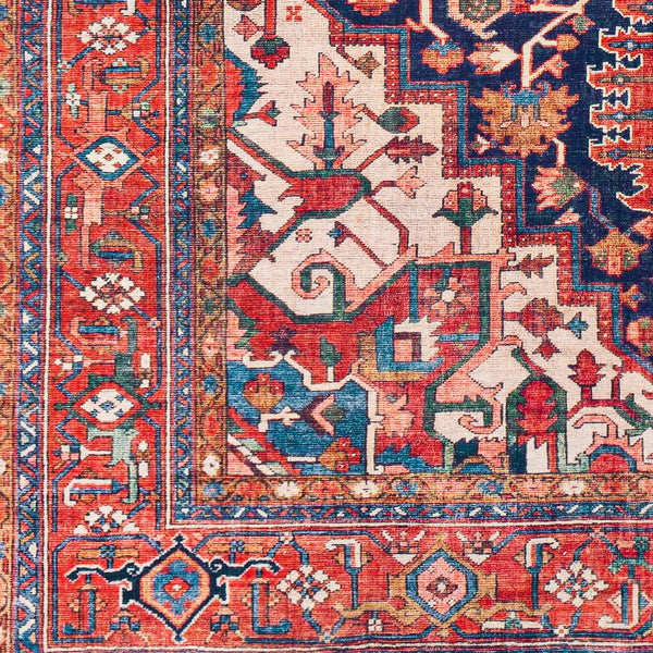 Surya Iris Red Rug | Synthetic Rugs | Rugs Done Right 