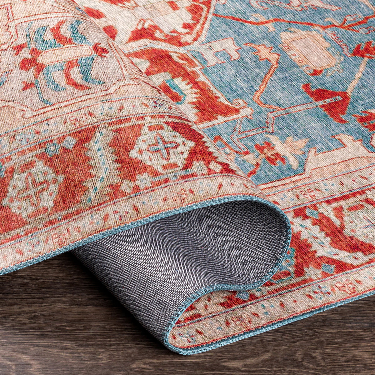surya iris irs 2337 red rug