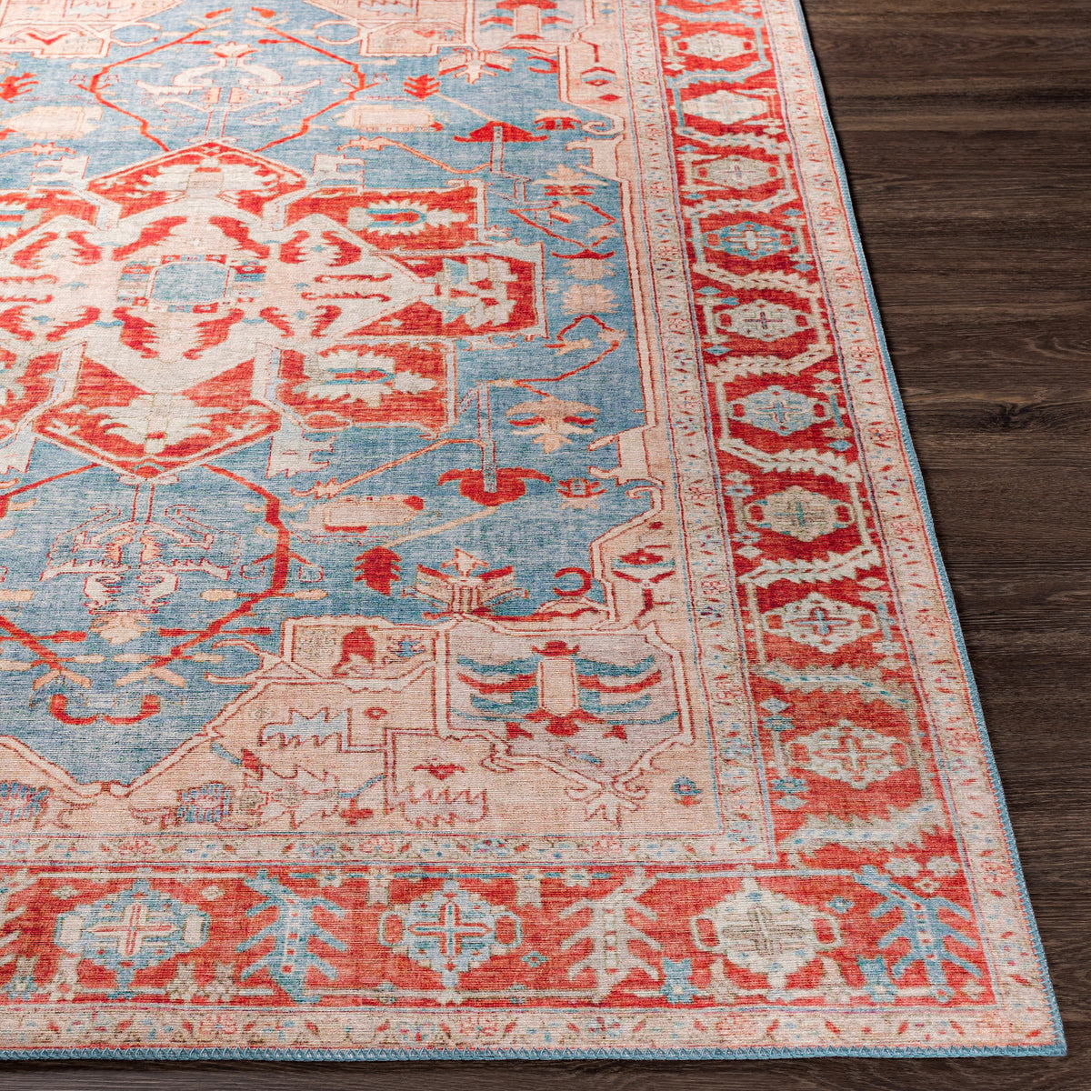 surya iris irs 2337 red rug