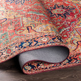 surya iris irs 2343 red rug