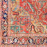 surya iris irs 2343 red rug