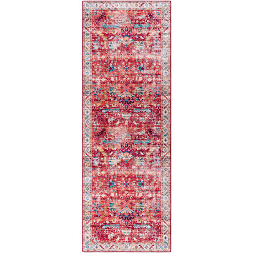 surya iris irs 2348 red rug