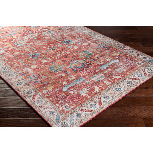 surya iris irs 2348 red rug