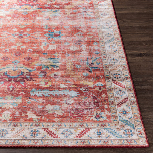 surya iris irs 2348 red rug
