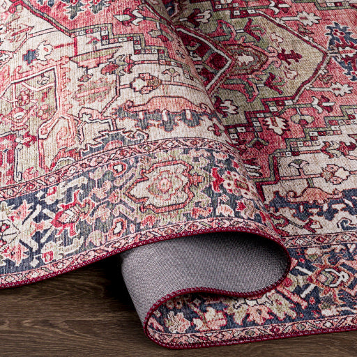 surya iris irs 2357 red rug