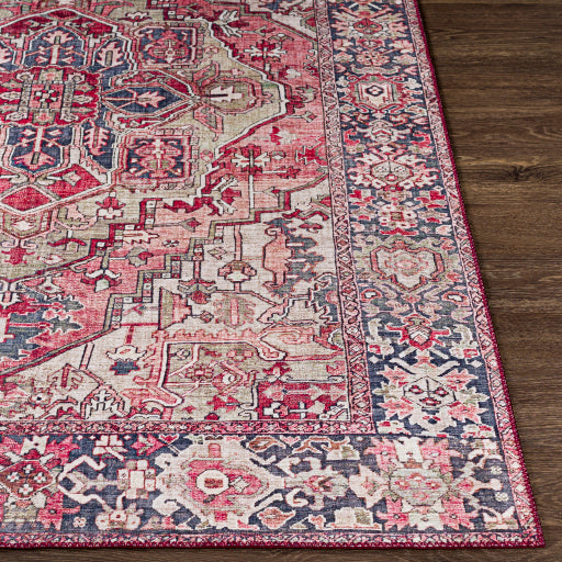 surya iris irs 2357 red rug