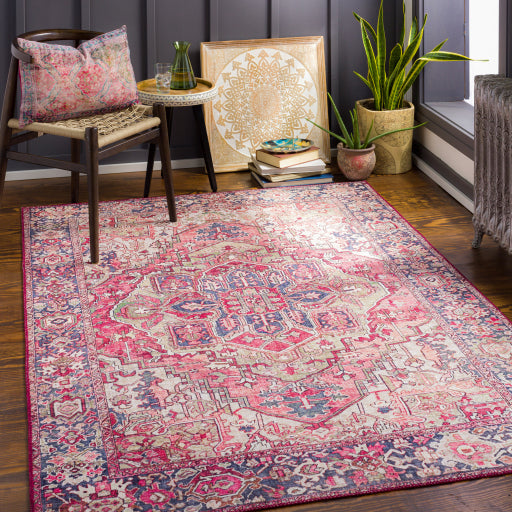 surya iris irs 2357 red rug