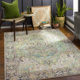 surya iris irs 2361 dark green rug