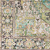 surya iris irs 2361 dark green rug