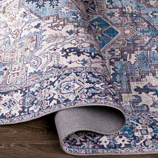 surya iris irs 2362 denim rug