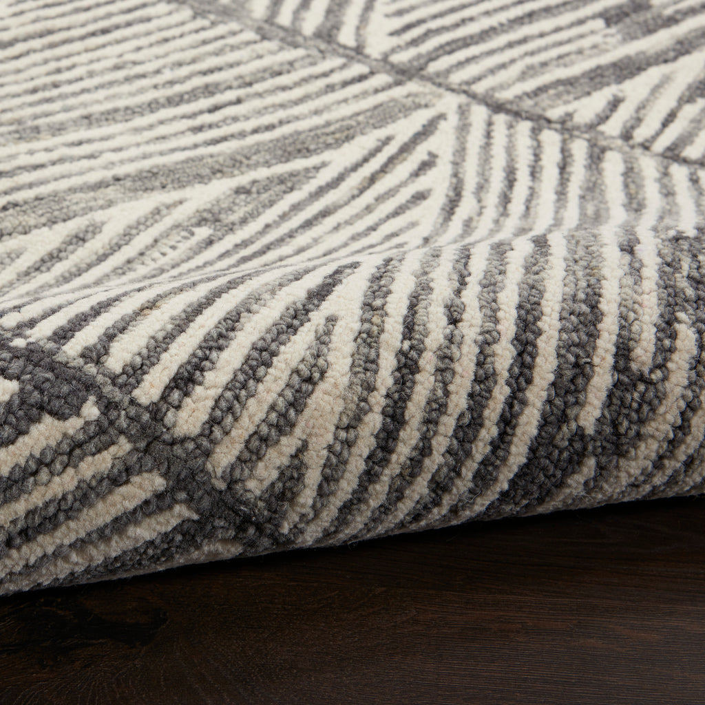 Nourison Colorado CLR01 Grey/White Rug