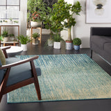 nourison passion psn09 navy light blue rug