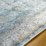 surya isfahan isf 2301 dark blue rug