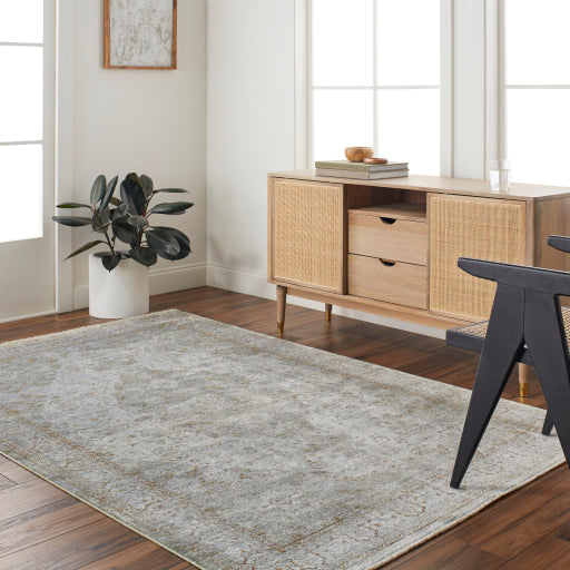 surya isfahan isf 2302 olive rug