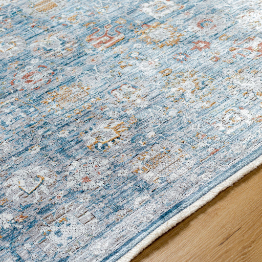 surya isfahan isf 2307 gray rug