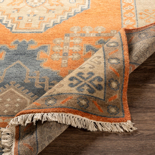surya rug co isparta isp 1000 burnt orange rug