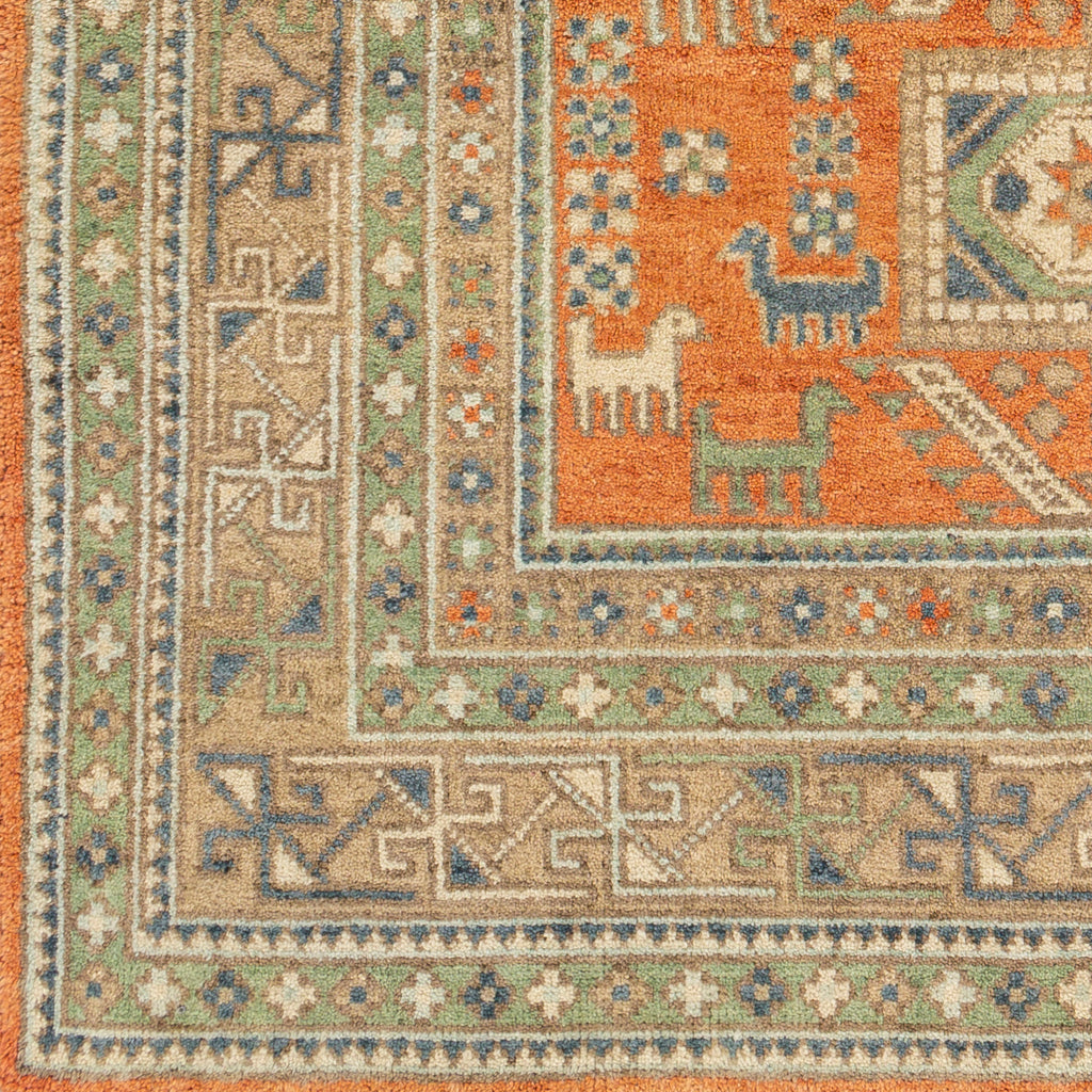 surya rug co isparta isp 1001 burnt orange rug