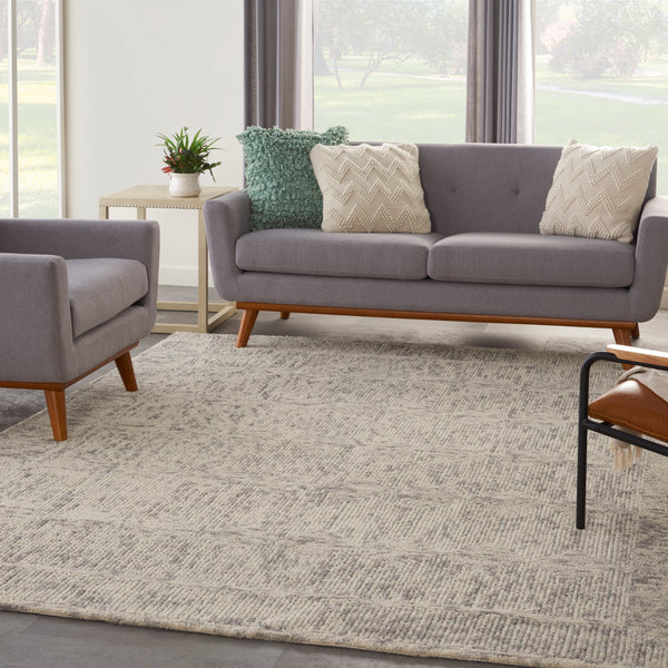 nourison colorado clr04 ivory grey teal rug