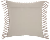 nourison life styles gt037 khaki pillow