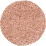 nourison malibu shag msg01 blush rug