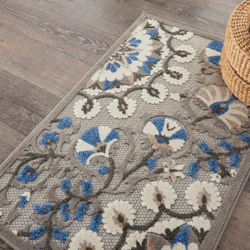 nourison aloha alh20 grey multi rug