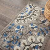 nourison aloha alh20 grey multi rug
