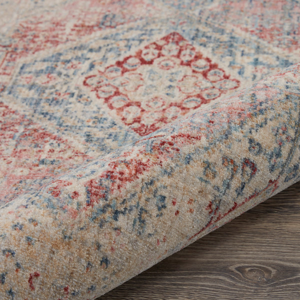 nourison homestead hms03 blue grey rug