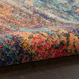 nourison celestial ces15 multicolor rug