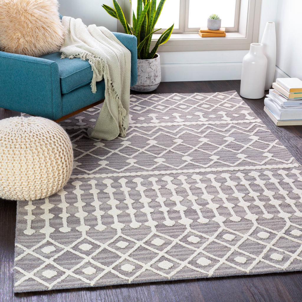 surya izmir izm 2302 charcoal rug
