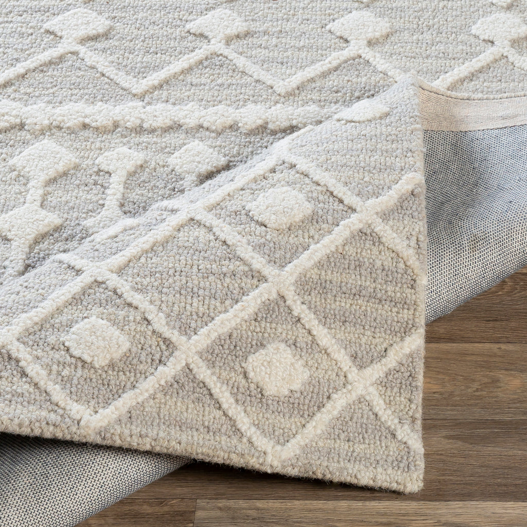 surya izmir izm 2303 light gray rug